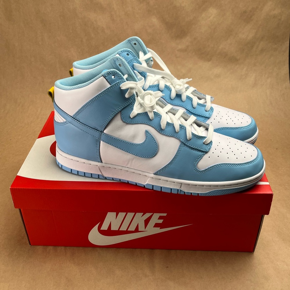 Nike Dunk High "Blue Chill' DD1399-401 Men's 15